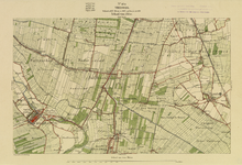 214051 Topografische kaart van het gebied ten zuiden van de stad Utrecht; met weergave van de verkavelingen, bebouwing, ...